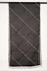 Women's Ethnic Scarf (Black A)