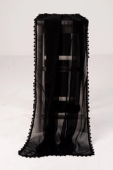 Women's Ethnic Scarf (Black)