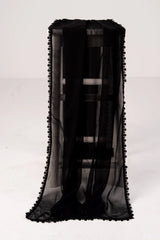 Women's Ethnic Scarf (Black)