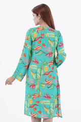 Women's Ethnic Tops (Turquoise)