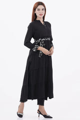 Women's Ethnic Tops (Black)