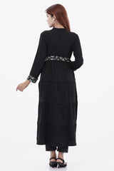 Women's Ethnic Tops (Black)