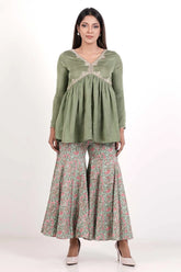 Women's Ethnic Tops (Olive)