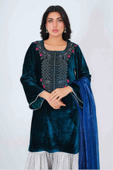 Women's Ethnic Tops (Bottle Green)