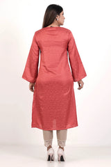 Women's Ethnic Tops (Coral)