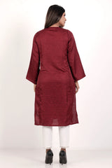 Women's Ethnic Tops (Maroon)