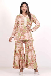 Women's Ethnic Tops (Peach)