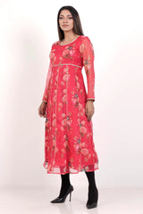 Women's Ethnic Tops (Hot Pink)