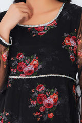 Women's Ethnic Tops (Black)