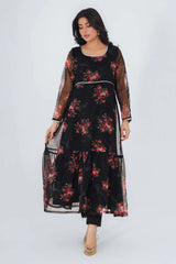 Women's Ethnic Tops (Black)