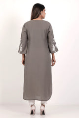 Women's Ethnic Tops (Grey)