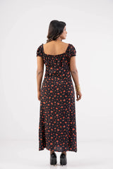 Women's Dress (Flower Print)