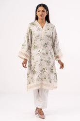 Women's Ethnic Tops (Green Printed)