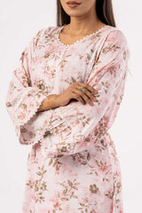 Women's Ethnic Tops (Pink Printed)
