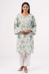 Women's Ethnic Tops (Teal Printed)