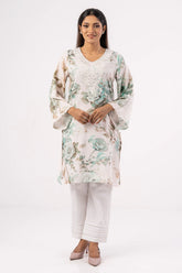 Women's Ethnic Tops (Green Printed)