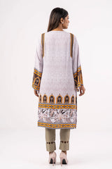 Women's Ethnic Tops (White Printed)