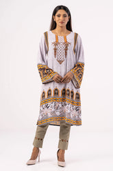 Women's Ethnic Tops (White Printed)