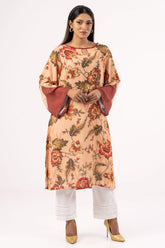 Women's Ethnic Tops (Peach Print)