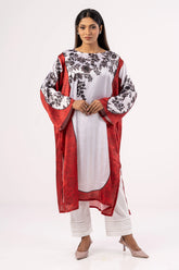 Women's Ethnic Tops (Orange Printed)