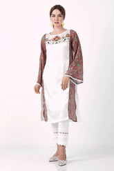 Women's Ethnic Tops (Maroon White)
