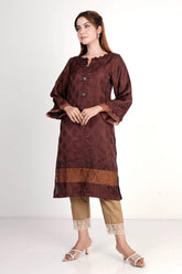 Women's Ethnic Tops (Brown)