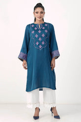 Women's Ethnic Tops (Peacock Blue)