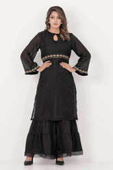 Women's Ethnic Tops (Black)