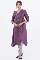 Women's Ethnic Tops (Purple)