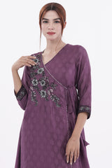 Women's Ethnic Tops (Purple)