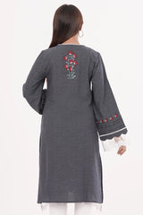Women's Ethnic Tops (Bluish Grey)