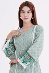 Women's Ethnic Tops (Turquoise)