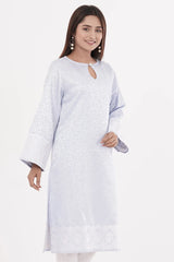 Women's Ethnic Tops (Sky Blue)