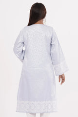 Women's Ethnic Tops (Sky Blue)