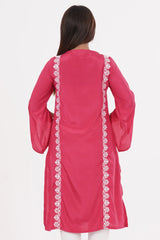 Women's Ethnic Tops (Pink)
