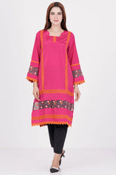 Women's Ethnic Tops (Dark Pink)