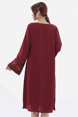 Women's Ethnic Tops (Maroon)
