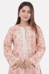 Women's Ethnic Tops (Coral)