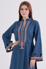 Women's Ethnic Tops (Teal)