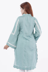 Women's Ethnic Tops (AQUA)