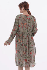 Women's Ethnic Tops (Olive)