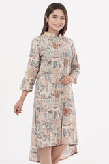 Women's Ethnic Tops (Beige)