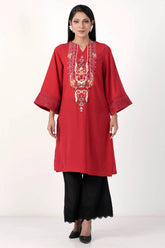 Women's Ethnic Tops (Cherry Red)
