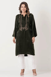 Women's Ethnic Tops (Forest Green)