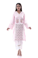 Women's Ethnic Tops (Pink)