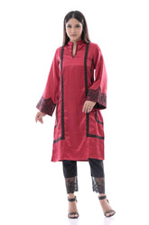 Women's Ethnic Tops (Dk. Maroon)