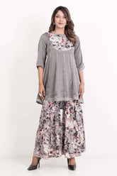 Women's Ethnic Tops (Grey)