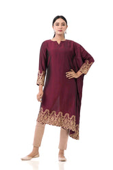 Women's Ethnic Tops (Plum)