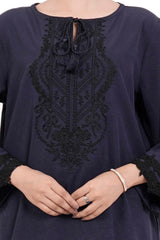 Women's Ethnic Tops (Dk. Navy)