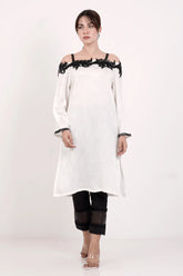 Women's Ethnic Tops (White)